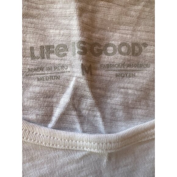 Life Is Good Womens "Take It Slow" Tank Top Casual Vacation Summer - Picture 3 of 4